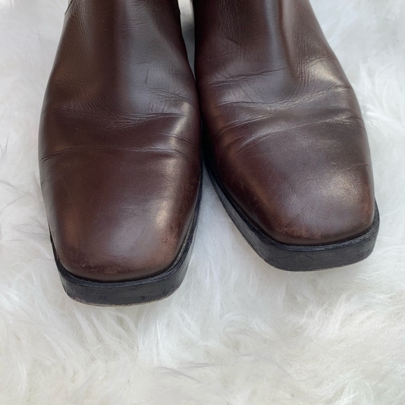 ✨SOLD✨Balenciaga Square Toe Ankle Boots - Picture 7 of 8